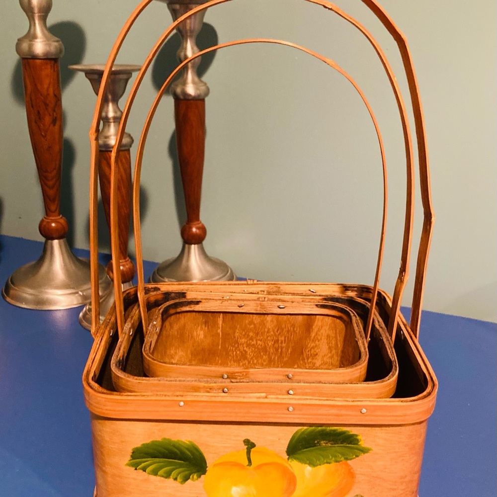 VINTAGE BASKETS SET - Picture 6 of 6